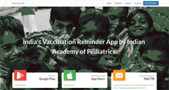 Desktop Screenshot of immunizeindia.org