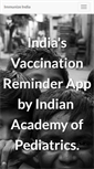 Mobile Screenshot of immunizeindia.org